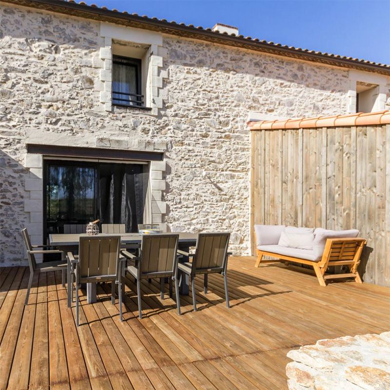 rénovation gîte pierre